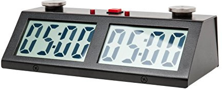 The House of Staunton Zmart Pro Digital Chess Clock - Black