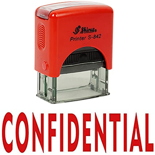 Printtoo CONFIDENTIAL inchiostrazione timbro di gomma bollo dell'ufficio lucido personalizzato stazionario