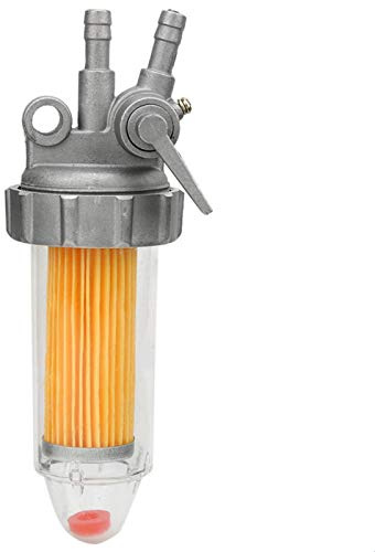 Pratico filtro del carburante diesel, facile da installare, filtro dell'olio combustibile, ABS ostruisce la sostanza esterna per la sostituzione di quello danneggiato