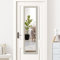 Americanflat Specchio da Porta Color Legno Chiaro 38x130 cm - Specchio da Appendere alla Porta di Camera da Letto, Bagno, Cameretta - Specchio da Parete Lungo con Ganci e Vetro Infrangibile