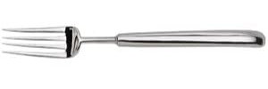 Dessertgaffel ihåligt handtag rostfritt stål 18/10 högglanspolerad/4-pack förrättsgaffel elegant design högkvalitativa bestick i CARRÉ-serien ..