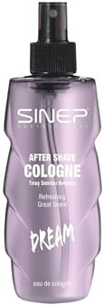 SINEP After Shave Herren Kölnisch Wasser – Traum Duft – 150 ml Aftershave Spray für Männer – Kühlt & Beruhigt Rasurbrand – Erfrischende Pflege mit Langanhaltendem, Belebendem Duft