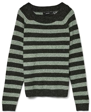 VERO MODA Vmdoffy Ls O-hals blus Ga Noos, Torv, S