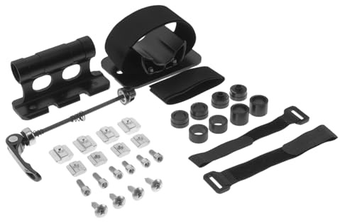 Zerodeko Aluminum Alloy Bicycle Bracket Mount Front and Rear Bike Carrier Rack with Quick Release Rod Stable and Easy Installation Bike Fork Mount and Cars
