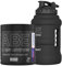 Applied Nutrition Bundle ABE Pre Workout 375g + JUG 2.5 LT Matt Black | All Black Everything Pre Workout Powder, Energy & Physical Performance with Creatine, Beta Alanine (Energy Flavour)
