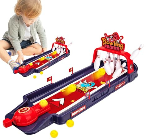 Ensemble de bowling pour , ensemble de bowling pour de 2 à 5 ans | Jeu de bowling amusant de décoration de bureau - Jeux de table, jouet de bureau, petit jeu de bowling pour hommes, femmes, , adolesce