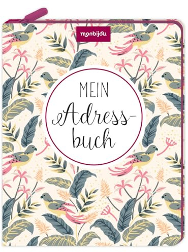 Mein Adressbuch: Eintragbuch mit Reißverschluss und alphabetischem Register