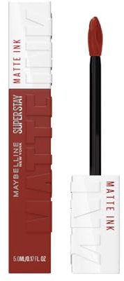 Maybelline New York Lippenstift, Super Stay Matte Ink, Flüssig, matt und langanhaltend, Nr. 510 Charmer, 5ml