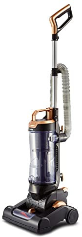 Tower T108000BLGPET RXP30PET Bagless Upright Vacuum Cleaner with HEPA Filter and 2-in-1 Crevice Tool and Floor Brush, Rose Gold