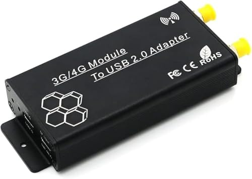 SUPERPLUS NGFF(M.2) to USB 2.0(Type C) Adapter with SIM Card Slot and Auxiliary Power Interface for WWAN/LTE Module