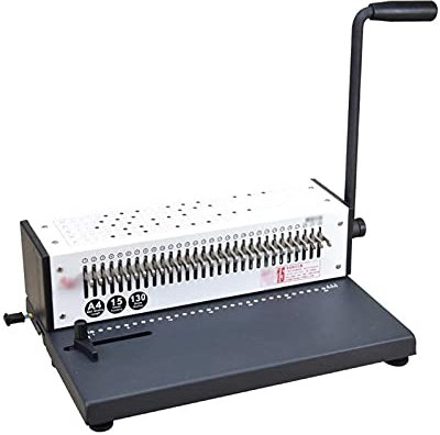 Generic Bürozubehör, Lochstanzmaschine, 30-Loch-Einzelspulen-Bindemaschine, Hard-Clip-Streifen-Öffnungsring-Stanzmaschine, Kalender, Broschüre, Notebook, Stanz- und Bindemaschine