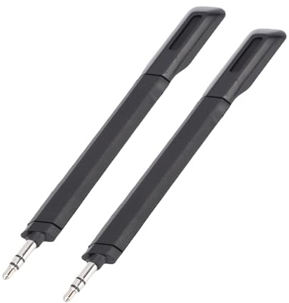 Zunate Ensemble de Microphones Détachables pour Casque de Jeu sans Fil G733, Microphone de Jeu de Remplacement Antibruit de 3,5 Mm, sans Perte pour Les Passionnés