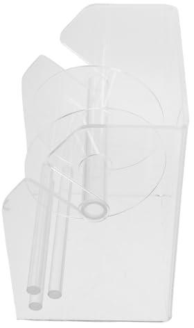 ABOOFAN Distributore di Etichette Adesive da Scrivania 3 Scomparti, Organizzatore Porta Pezzi di Adesivi Resistente e Compatto per Ufficio, Scuola e Casa, Supporto Dispenser per Etichette