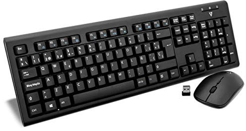 V7 Set tastiera e mouse wireless – ES