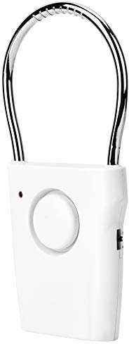 Dioche Alarme de porte et fenêtre, Alarme poignée porte, Capteur de porte / fenêtre, 120dB Touch Sensor Poignée de porte Alarme Anti-vol Vibration Fenêtre Alerte Contre Le Cambriolage Home Security