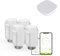 Qiumi heizungsthermostat smart Zigbee Digital Thermostat Heater, App Control, Alexa, Google Assistant, Energy Saving,Easy Installation