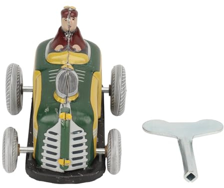 Lylithuif Jouet de Voiture Vintage à remonter, mécanique en Fer, modèle de Voiture rétro, Accessoire de Photographie, décoration pour Collection, Cadeau de fête d'anniversaire de Noël