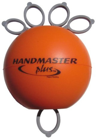 Handmaster Plus Handtrainer Fingertrainer Unterarmtrainer, stark, ORANGE