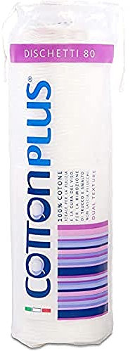 Cotton Plus Pads 80 Pieces - Beauty Line | Soft and Durable Pure Cotton Makeup Remover Pads