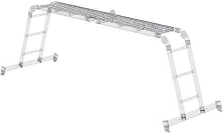 Günzburger Alu-Riffelblechbelag für Arbeitshöhe 5,30 m