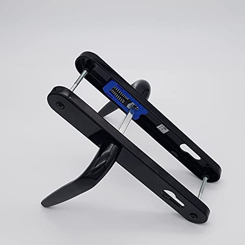 Yale Sparta Lever/Lever Door Handle Set Long Back Plate -Black