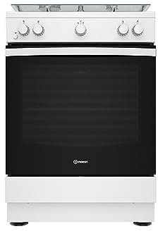 INDESIT Cuisiniere gaz IS67G1KMW/E