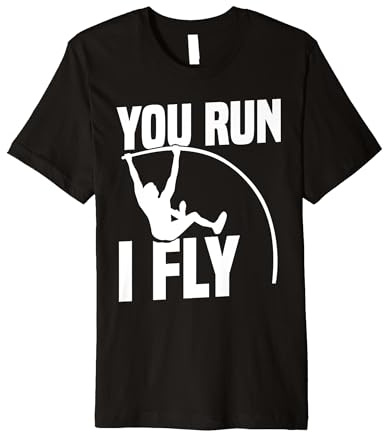 Pole Vaulting Gloves Spikes Shoes Training Pole Vault Premium Tri-blend T-Shirt
