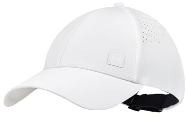 Buff®| Gorra Summit Ajustable, Transpirable, UPF50, Comoda, Calidad, Ligera, Flexible S/M Blanco