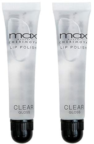 Cherimoya MAX Makeup Clear Lip Polish (2 Pieces)