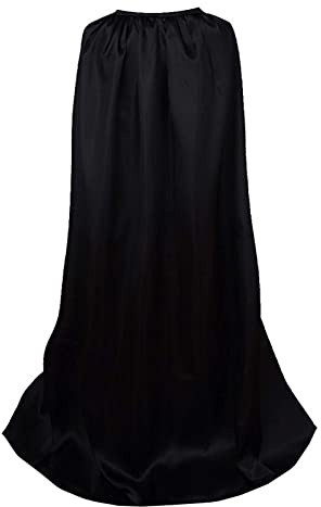 Gothden Unisex Vuxen Lång Rockkappa för Jul Halloween Cosplay Utklädning Kostym Fest