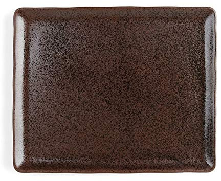 Holst Porzellan RT 233 Tierra - Fuente de porcelana (33 x 27 cm, 33 x 27 x 2 cm, 1 unidad), color marrón