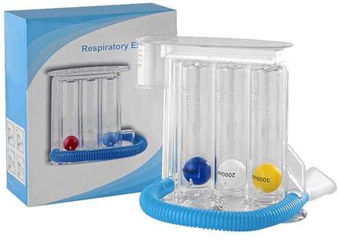 Esercizio Respiratorio per Polmoni,Allenatore di Respirazione Profonda,Esercitatore Respiratorio,Allenatore Polmonare,Trainer Respiratorio,Trainer Respiratorio,Dispositivo Esercizi di Respirazione 1PC