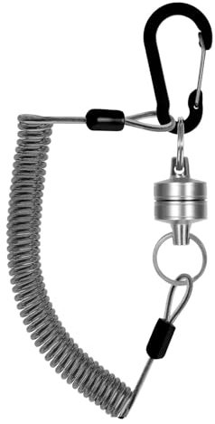 Carabiner Télescopique - Clip Magnétique Fort, Keychainn En Acier Inoxydable | Porte-corne Sécurisé, Carabiner Aimant À Usages Multiples, Clip De Verrouillage Lourd Pour Les Aventures De Pêche En Rand