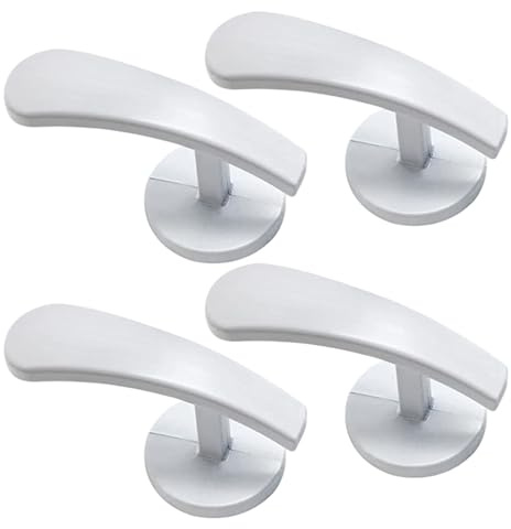 Drape Wall Hooks - Set de soportes decorativos para cortinas | 4 ganchos montados en la pared con tornillos para cortinas | Elegante tratamiento de líquido de viento para decoración del hogar |