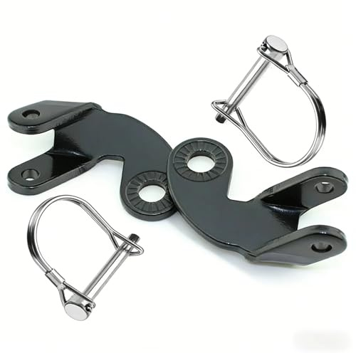 NAVPLUS Bicycle Trailer Coupling 2 Pieces Universal Towing Hitch for Qeridoo Trixie Hamax Thule Models Pushchair Dog Trailer Shopping Trolley High Load Capacity