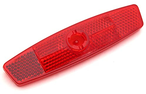 MFC PRO Bicycle Wheel Reflector Red Pack of 2 (Red, 2pcs)