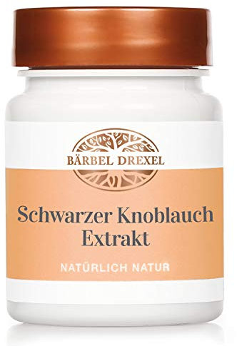 Schwarzer Knoblauch Kapseln I Natürliche Dosierung mit 250 mg ohne synthetische Ersatzstoffe I Fermentiert & Geruchslos (45 Stk) 100% Vegane Herstellung Deutschland I Naturheilkunde BÄRBEL DREXEL®