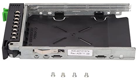 PUSOKEI Hard Drive Tray Caddy for 2.5in SAS SATA Hot Swap Hard Drives, HDD Adapter Enclosure Mounting Bracket Kit, for for Primergy RX600 RX300 RX90