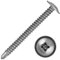 (20, 4.8 x 70mm) Baypole Screws Self Drilling PH2 Wafer Head Fully Threaded Bright Zinc Plated For Joining uPVC Bay Window Sections and Conservatory Frames