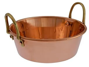 Pot, Pöele de Confiture - cuivre et Laiton