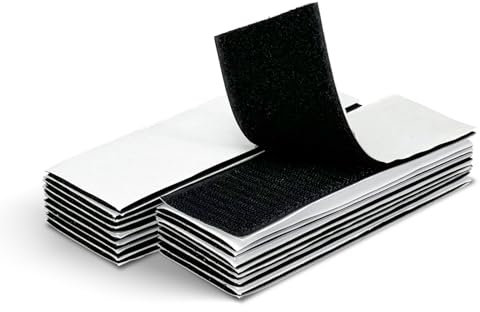 Modixun Tischdeckenklammern, selbstklebende Klettstreifen, unsichtbare Tischdeckenhalter-Clips, winddicht, Picknick-Tisch-Clips, Tischdeckenklammern für drinnen und draußen, 16 Stück