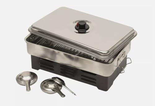 FFT Horno ahumador al aire libre, ahumador de carne, camping, barbacoa, pesca