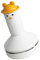 EPIGEIST 1 Pezzo Aspirapolvere Da Tavolo Potere Compatto Air Duster Spazzatrice Portatile Mini Pulitore Da Tavolo Spolverini Per La Pulizia Pulitore Di Polvere Portatile Plastica Bianca