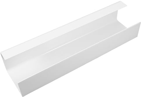 Ipetboom Organizador de Cables bajo Escritorio 40 CM Bandeja para Gestión y Almacenamiento de Cables Soporte sin Perforaciones para Oficina y Hogar