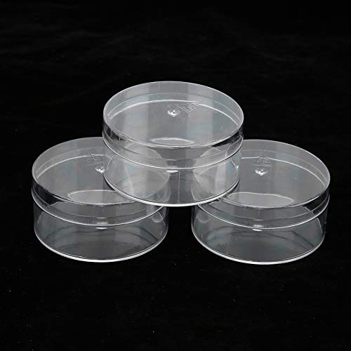 Naroote Uhren-Reinigungsset, Uhren-Entmagnetisierer, Uhrwerk-Reinigung, 3 Stück, Kunststoff, Uhrwerk-Reinigung, Wartung, Reparatur, Topf, Uhrenöl, Waschglas