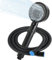 Alcachofa Ducha Alta Presión con Manguera 1,5 m – Cabezal Ducha con 6 Modos, Shower Head Ahorra Agua con Soporte, Alcachofa Ducha con Manguera para Ducha Baño (Negro)