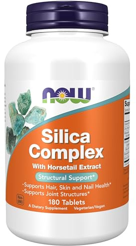 NOW Foods - Silica Complex Vegetarian 500 mg. - 180 Tablets