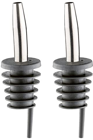Westmark 46772280 Boquilla Eco de pour, PE/Acero Inoxidable, Multicolor, 6,7 x 3,2 x 2,5 cm, 2 Unidades