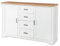 JASMIN Sideboard in Pinie hell, Artisan Eiche Optik - Kommode im Landhausstil mit Schubladen und viel Stauraum - 165 x 102 x 41 cm (B/H/T)