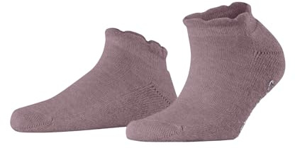 FALKE Cosy Ballerina W Hp Viscose Wool Cashmere Grips On Sole 1 Pair Grip socks, Red Brick 8770, 2.5/5 UK